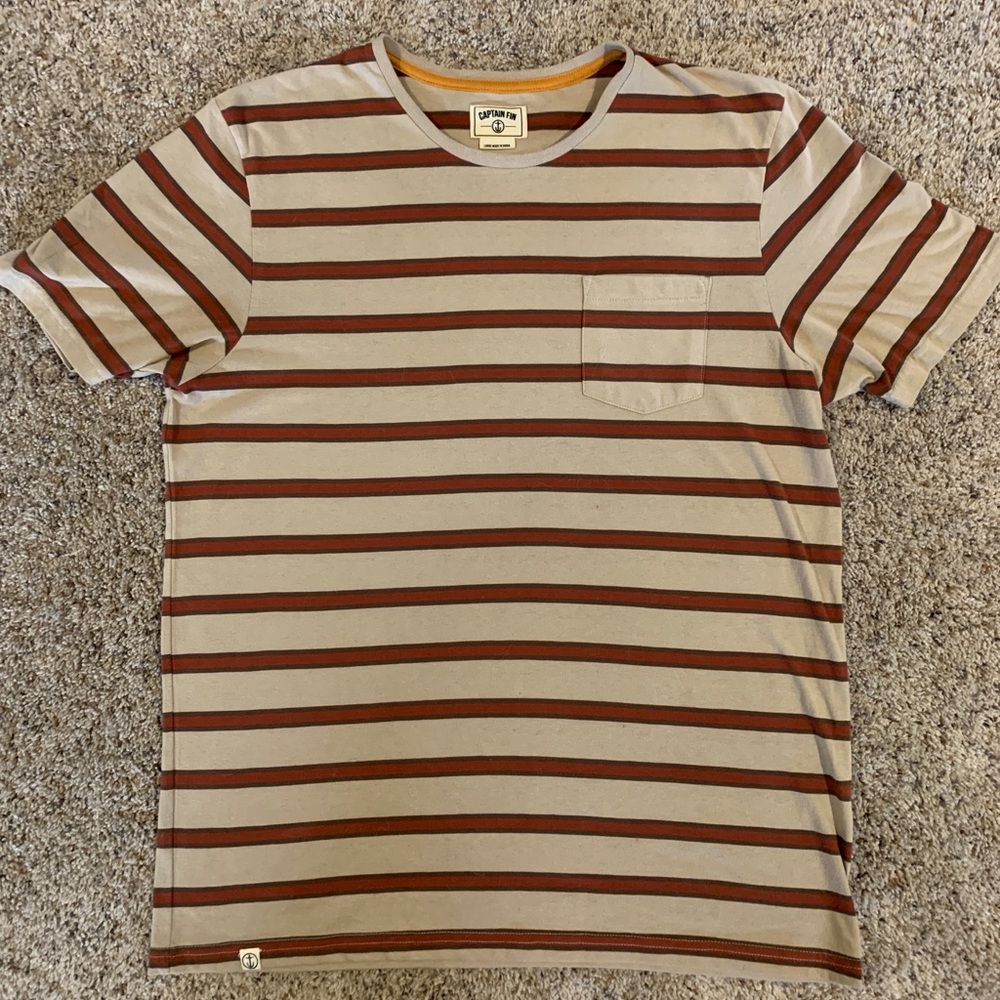 Captain Fin Co. Striped Tee